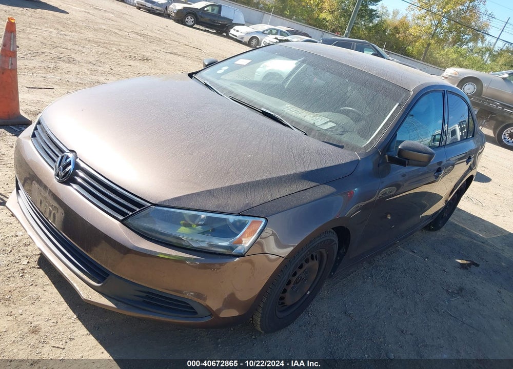 2011 VOLKSWAGEN JETTA 2.0L S VIN: 3VW1K7AJ4BM340666