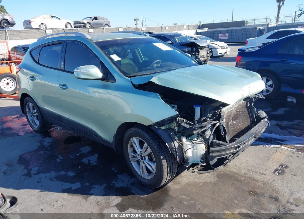 2012 HYUNDAI TUCSON GLS VIN: KM8JU3AC7CU393149