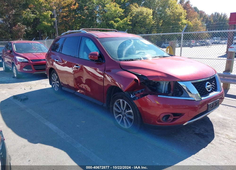2015 NISSAN PATHFINDER SV VIN: 5N1AR2MM1FC664653