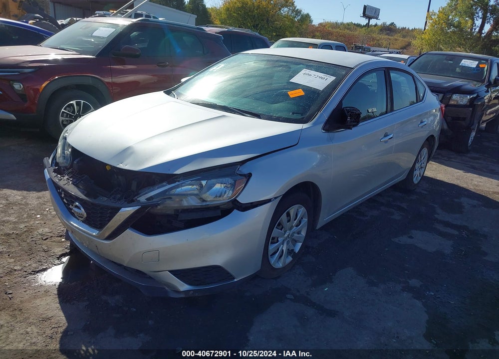 2018 NISSAN SENTRA S VIN: 3N1AB7AP6JY284196
