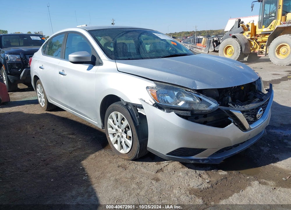 2018 NISSAN SENTRA S VIN: 3N1AB7AP6JY284196