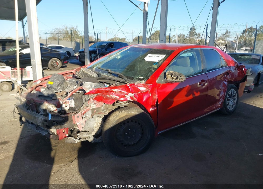 2014 TOYOTA CAMRY LE VIN: 4T1BF1FKXEU846654