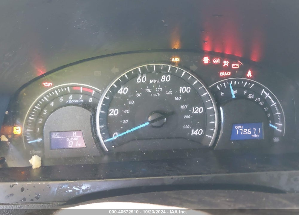 2014 TOYOTA CAMRY LE VIN: 4T1BF1FKXEU846654