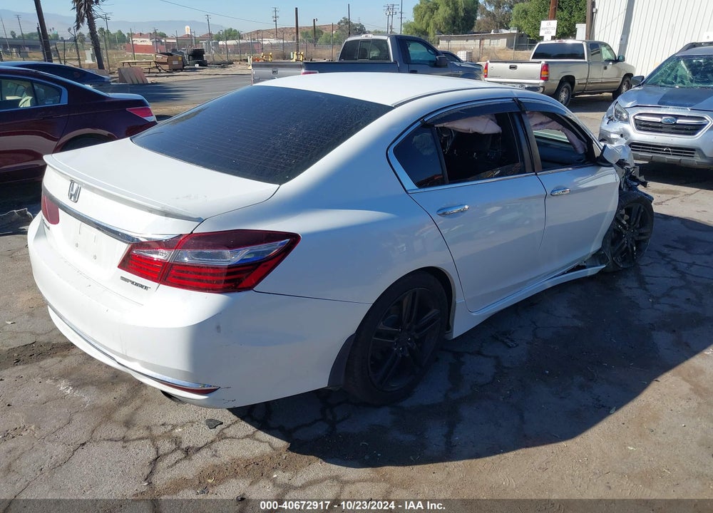 2017 HONDA ACCORD SPORT VIN: 1HGCR2F53HA053493