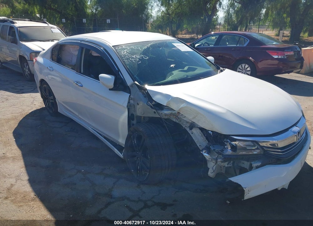 2017 HONDA ACCORD SPORT VIN: 1HGCR2F53HA053493
