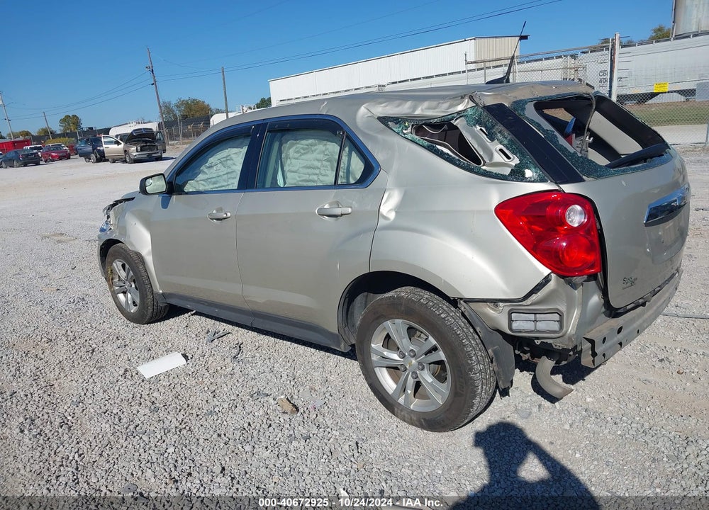 2013 CHEVROLET EQUINOX LS VIN: 1GNALBEK2DZ120425