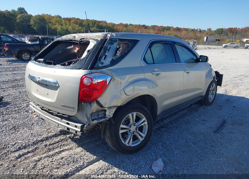 2013 CHEVROLET EQUINOX LS VIN: 1GNALBEK2DZ120425