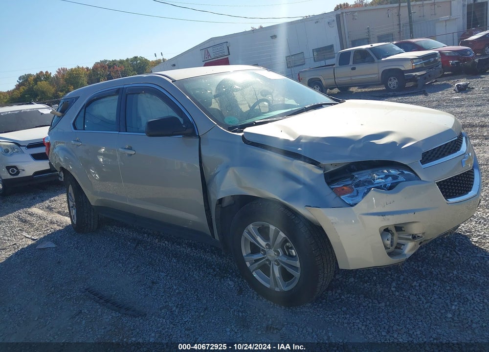 2013 CHEVROLET EQUINOX LS VIN: 1GNALBEK2DZ120425