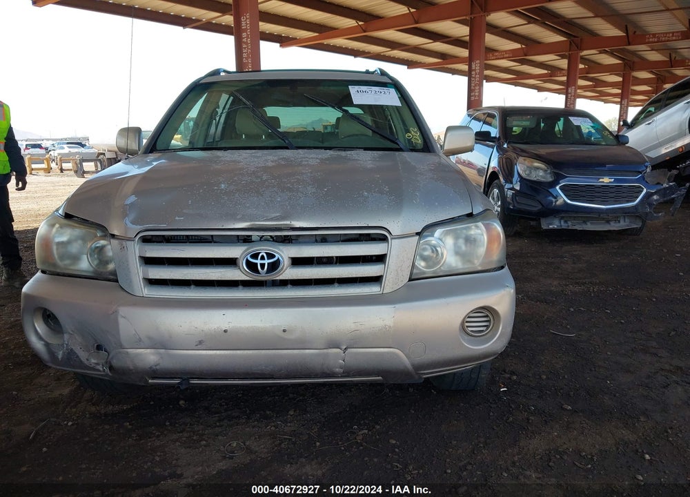 2005 TOYOTA HIGHLANDER VIN: JTEGD21A150112170