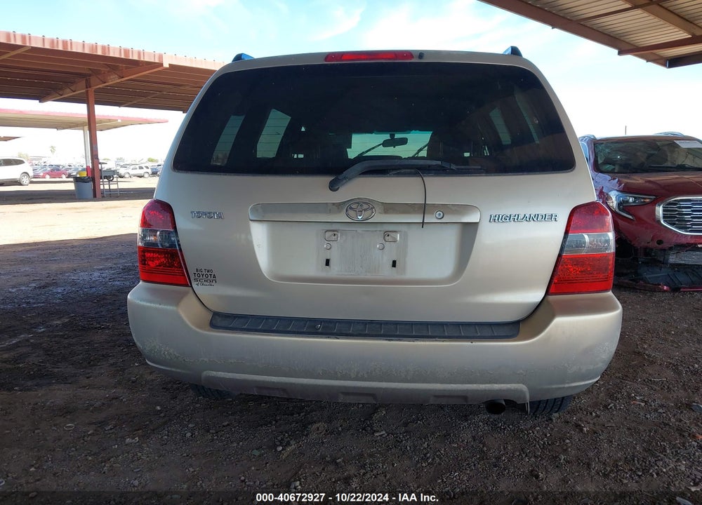 2005 TOYOTA HIGHLANDER VIN: JTEGD21A150112170