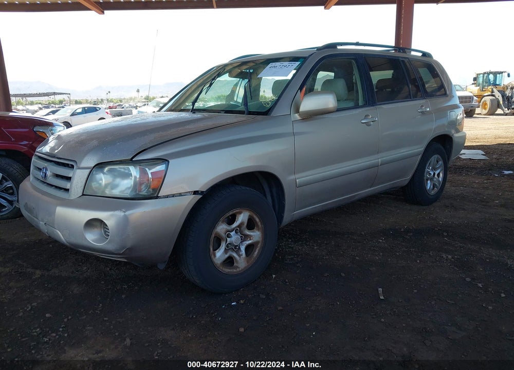 2005 TOYOTA HIGHLANDER VIN: JTEGD21A150112170