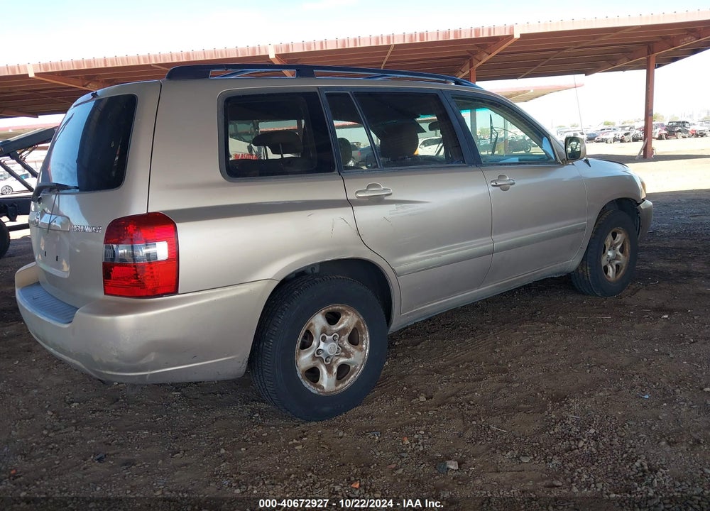 2005 TOYOTA HIGHLANDER VIN: JTEGD21A150112170