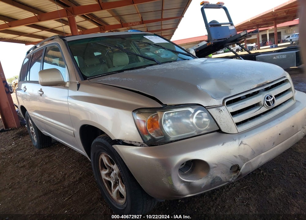 2005 TOYOTA HIGHLANDER VIN: JTEGD21A150112170