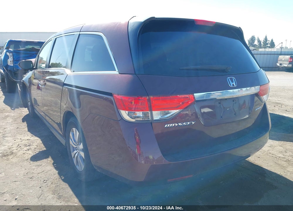 2016 HONDA ODYSSEY SE VIN: 5FNRL5H39GB154440