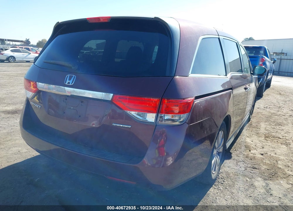 2016 HONDA ODYSSEY SE VIN: 5FNRL5H39GB154440
