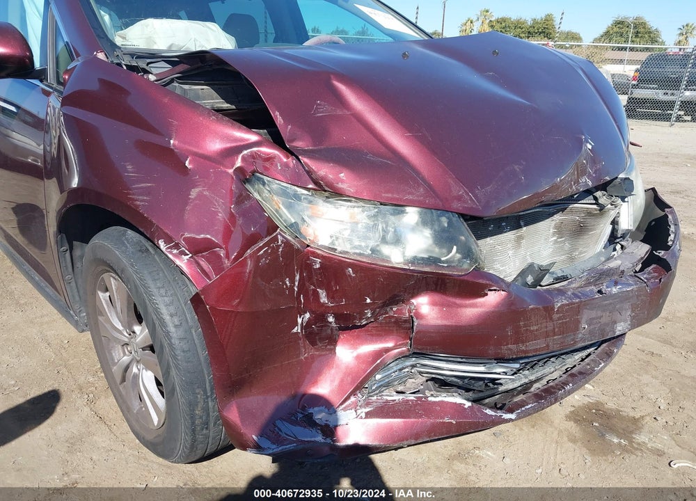 2016 HONDA ODYSSEY SE VIN: 5FNRL5H39GB154440