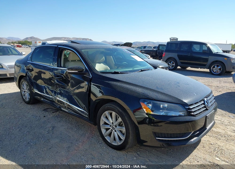 2013 VOLKSWAGEN PASSAT 2.5L SEL VIN: 1VWCH7A35DC076340