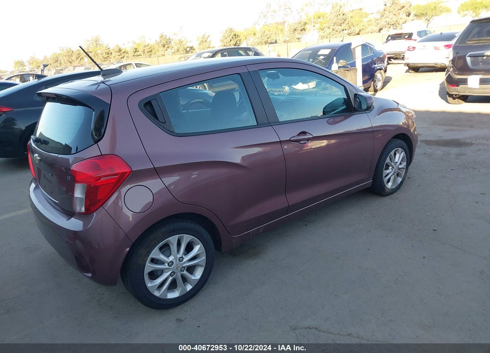 2021 CHEVROLET SPARK FWD 1LT AUTOMATIC VIN: KL8CD6SA8MC749538