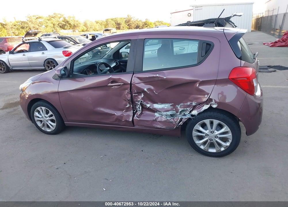 2021 CHEVROLET SPARK FWD 1LT AUTOMATIC VIN: KL8CD6SA8MC749538