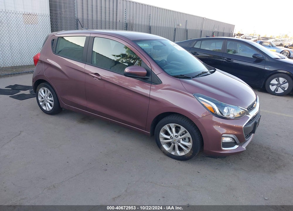 2021 CHEVROLET SPARK FWD 1LT AUTOMATIC VIN: KL8CD6SA8MC749538