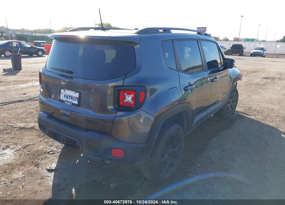 2018 JEEP RENEGADE ALTITUDE 4X4 VIN: ZACCJBBB3JPH49553