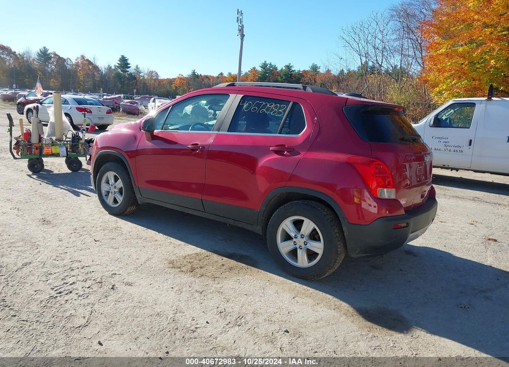 2015 CHEVROLET TRAX LT VIN: KL7CJRSB1FB150660