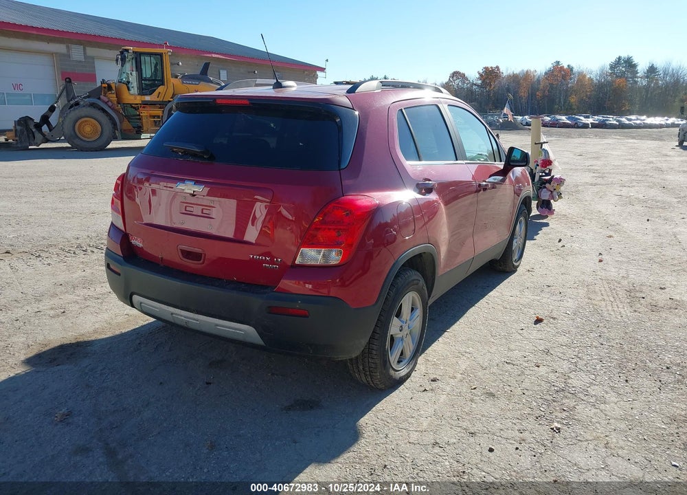 2015 CHEVROLET TRAX LT VIN: KL7CJRSB1FB150660