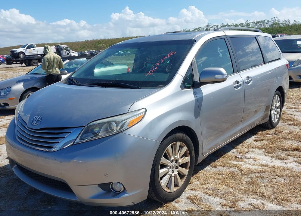 2015 TOYOTA SIENNA LIMITED 7 PASSENGER VIN: 5TDYK3DC1FS568704