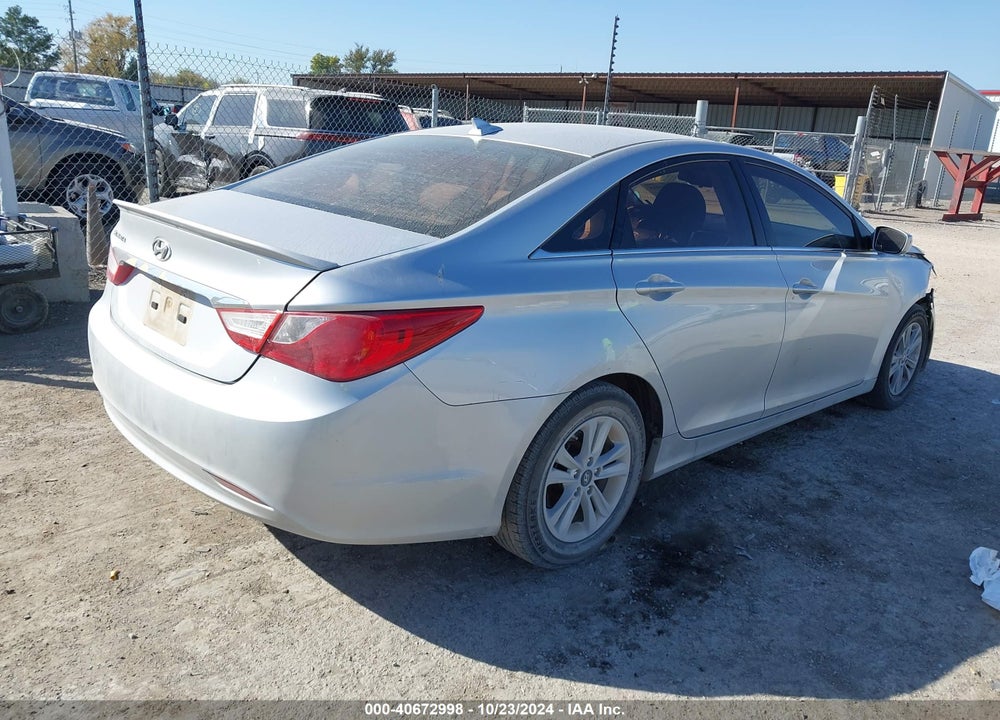 2013 HYUNDAI SONATA GLS VIN: 5NPEB4AC7DH544651