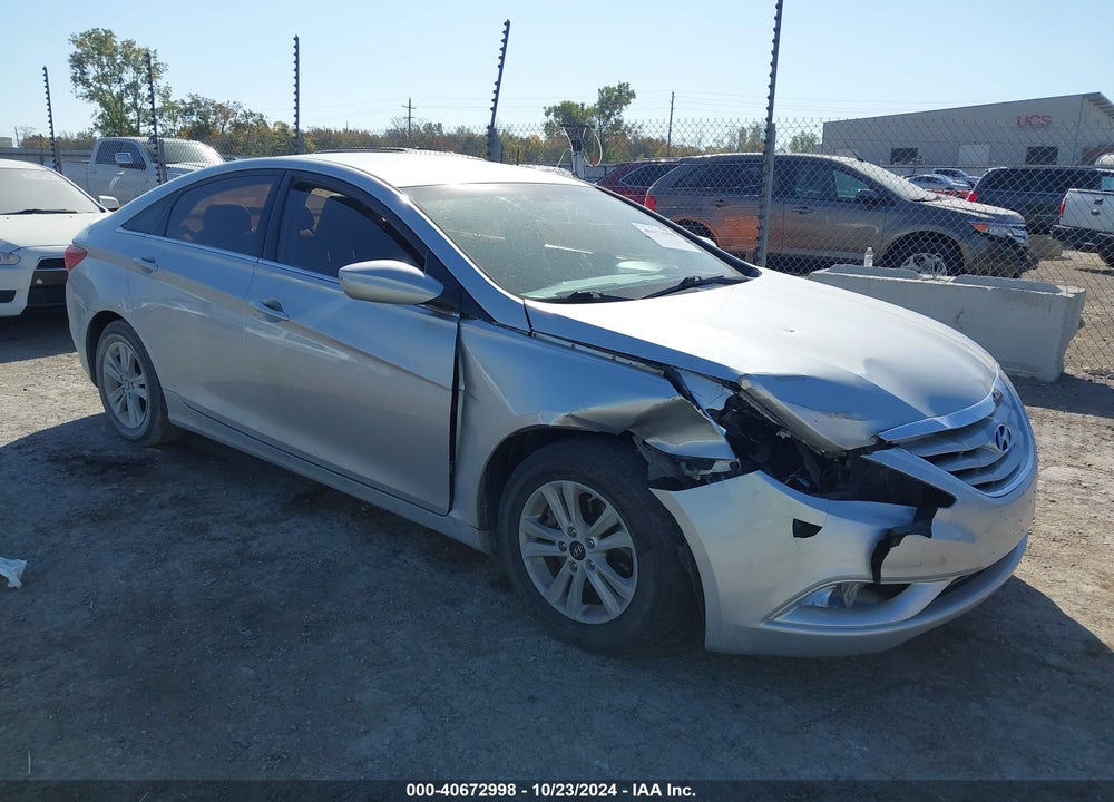 2013 HYUNDAI SONATA GLS VIN: 5NPEB4AC7DH544651