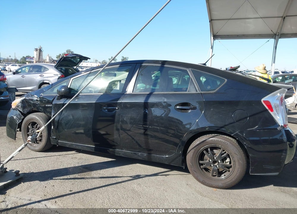 2013 TOYOTA PRIUS THREE VIN: JTDKN3DU0D1618797