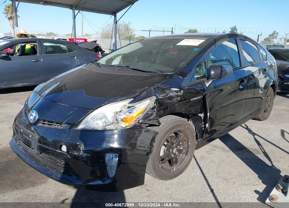 2013 TOYOTA PRIUS THREE VIN: JTDKN3DU0D1618797
