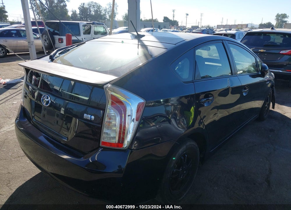 2013 TOYOTA PRIUS THREE VIN: JTDKN3DU0D1618797