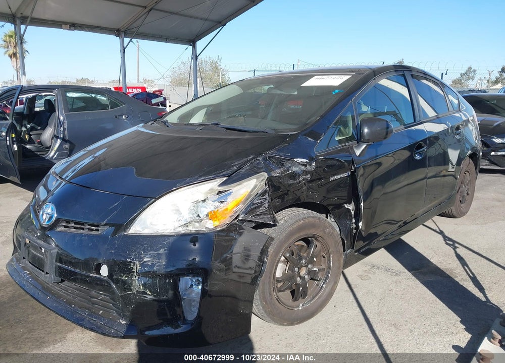 2013 TOYOTA PRIUS THREE VIN: JTDKN3DU0D1618797