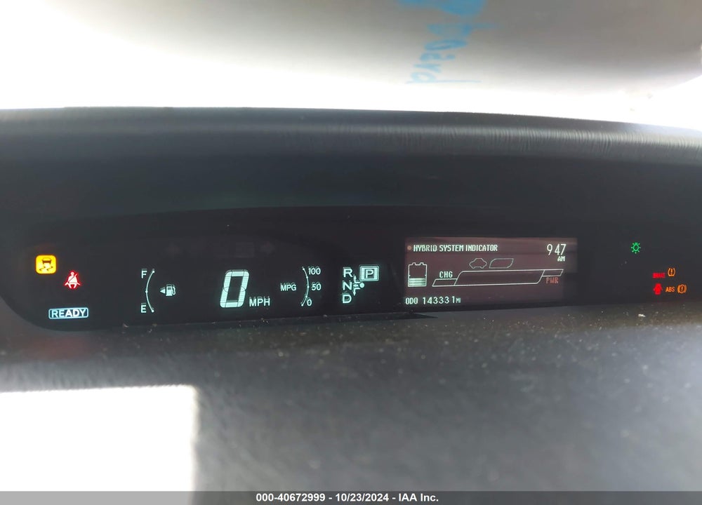 2013 TOYOTA PRIUS THREE VIN: JTDKN3DU0D1618797
