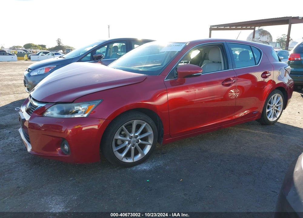 2011 LEXUS CT 200H PREMIUM VIN: JTHKD5BH3B2018026