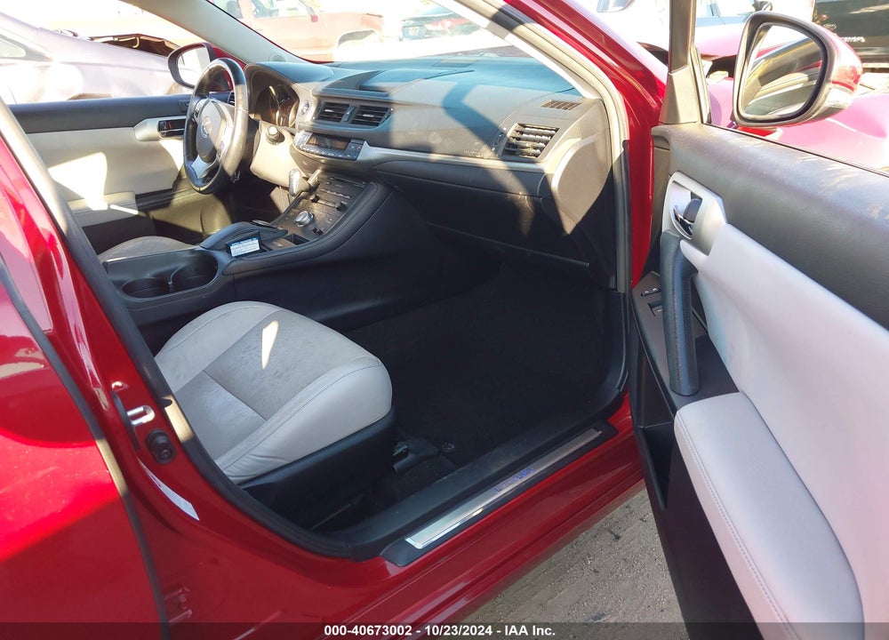 2011 LEXUS CT 200H PREMIUM VIN: JTHKD5BH3B2018026