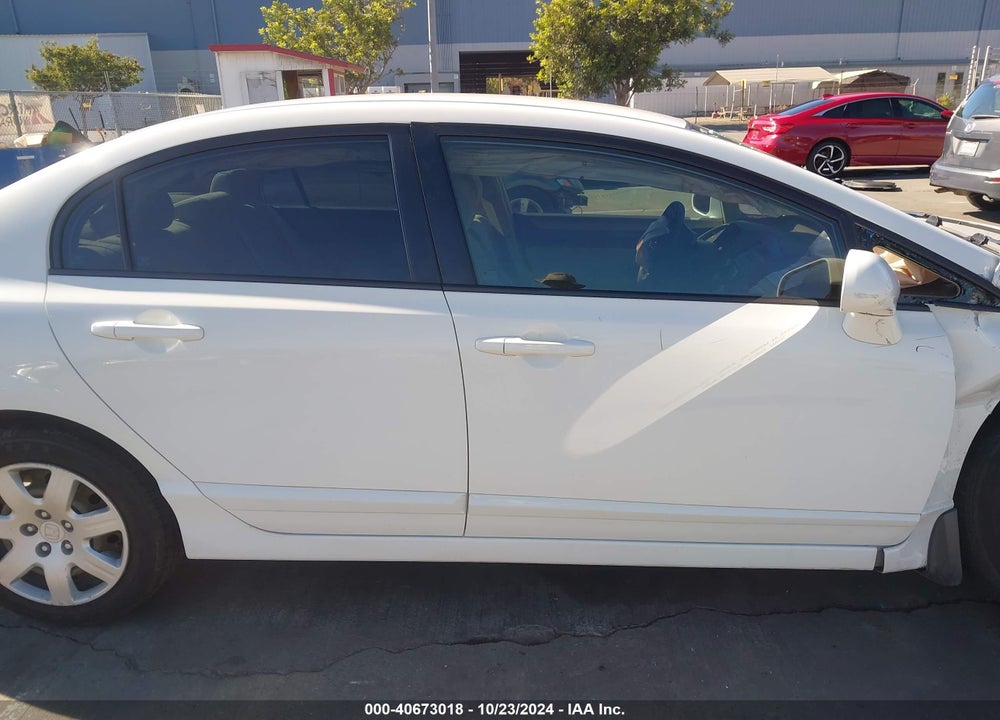 2007 HONDA CIVIC LX VIN: 1HGFA16567L051349