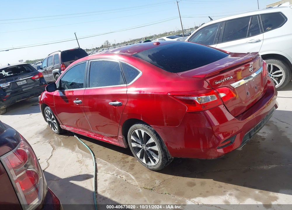 2018 NISSAN SENTRA SR VIN: 3N1AB7AP4JY286822