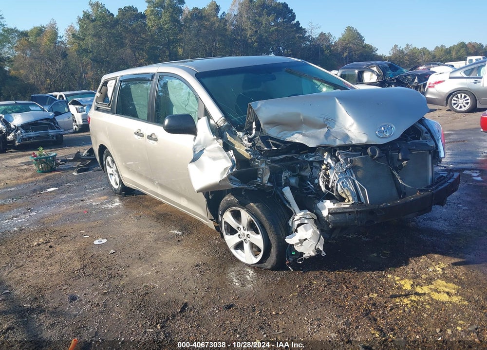 2015 TOYOTA SIENNA L 7 PASSENGER VIN: 5TDZK3DC3FS664015