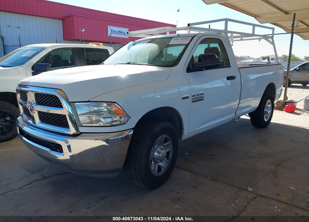 2018 RAM 2500 TRADESMAN 4X2 8' BOX VIN: 3C6LR4AT0JG324475
