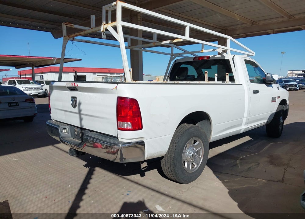2018 RAM 2500 TRADESMAN 4X2 8' BOX VIN: 3C6LR4AT0JG324475