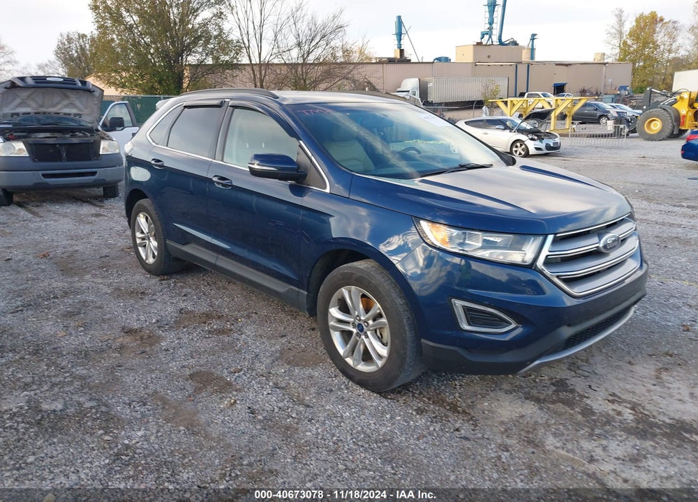 2017 FORD EDGE SEL VIN: 2FMPK3J84HBC51866