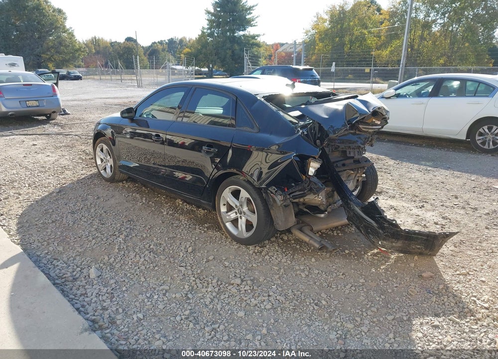 2017 AUDI A3 2.0T PREMIUM VIN: WAUAUGFF0H1055547