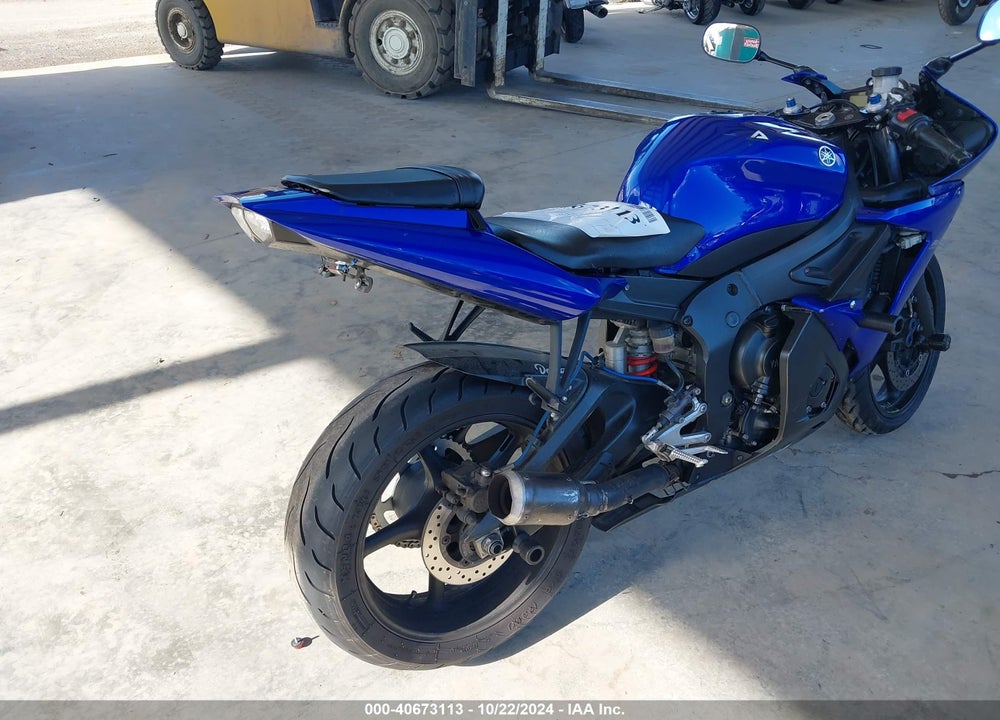 2006 YAMAHA YZFR6 L VIN: JYARJ06YX6A006758