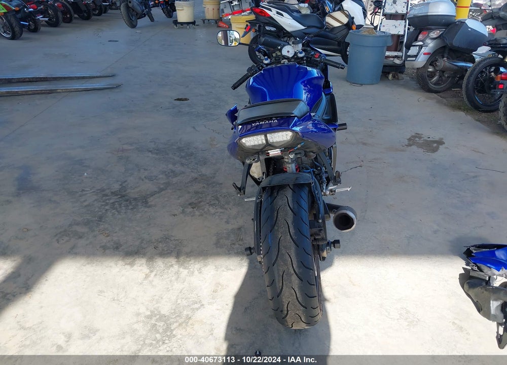2006 YAMAHA YZFR6 L VIN: JYARJ06YX6A006758