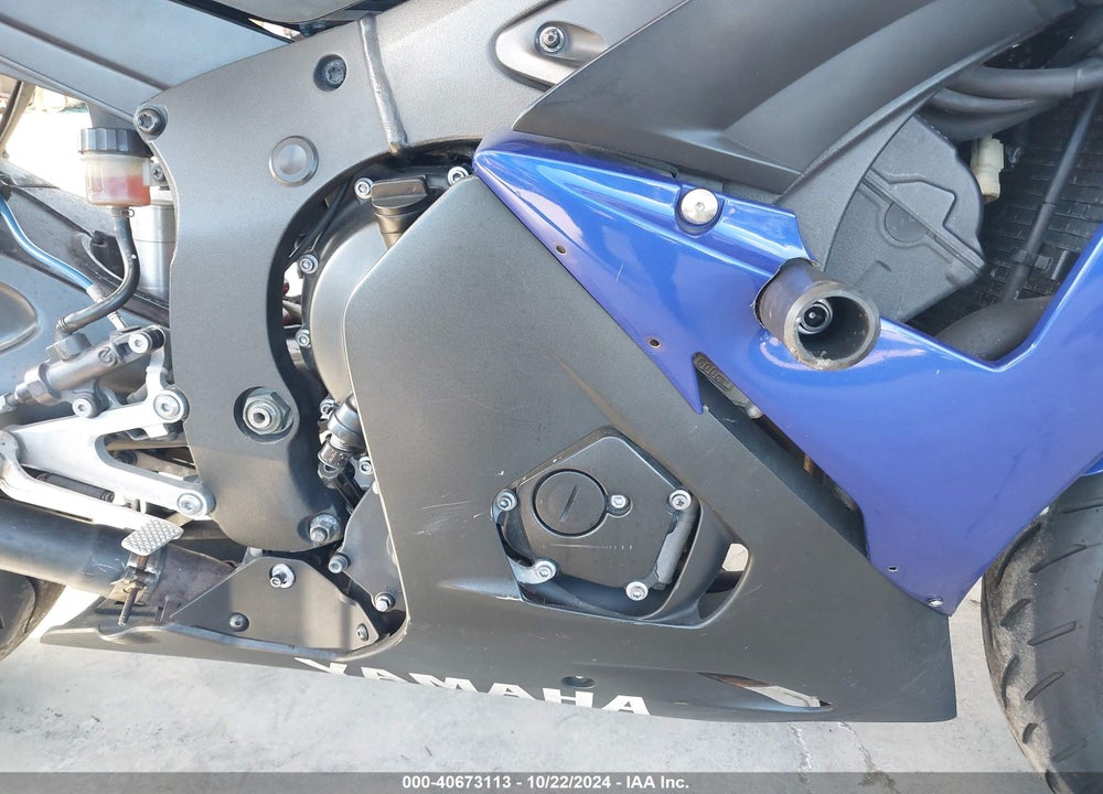 2006 YAMAHA YZFR6 L VIN: JYARJ06YX6A006758