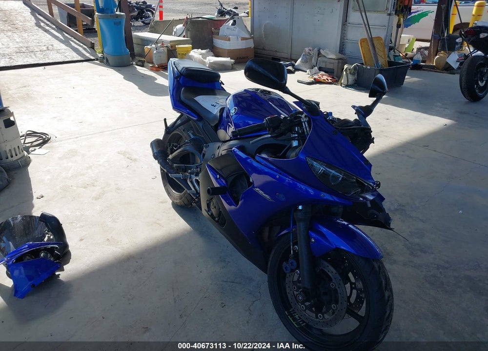 2006 YAMAHA YZFR6 L VIN: JYARJ06YX6A006758