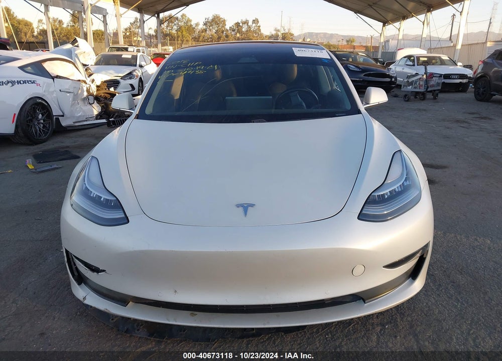 2018 TESLA MODEL 3 LONG RANGE/PERFORMANCE VIN: 5YJ3E1EB0JF144438