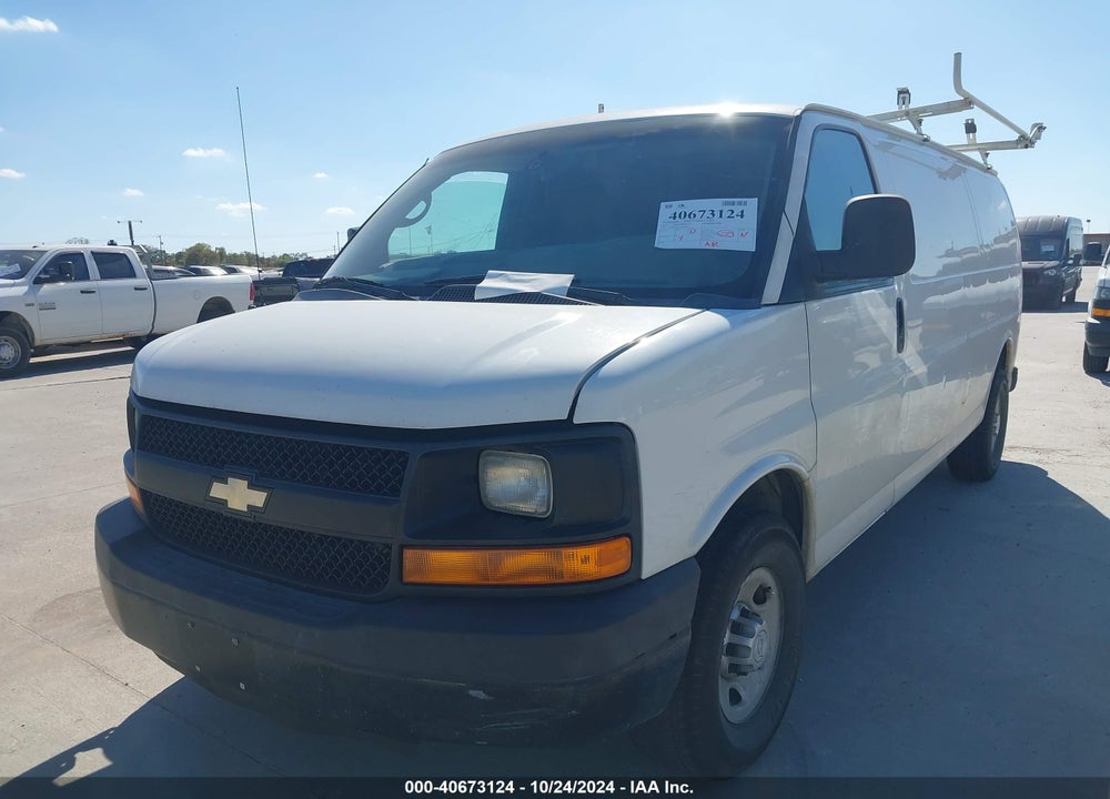 2014 CHEVROLET EXPRESS 3500 WORK VAN VIN: 1GCZGUCG6E1208503